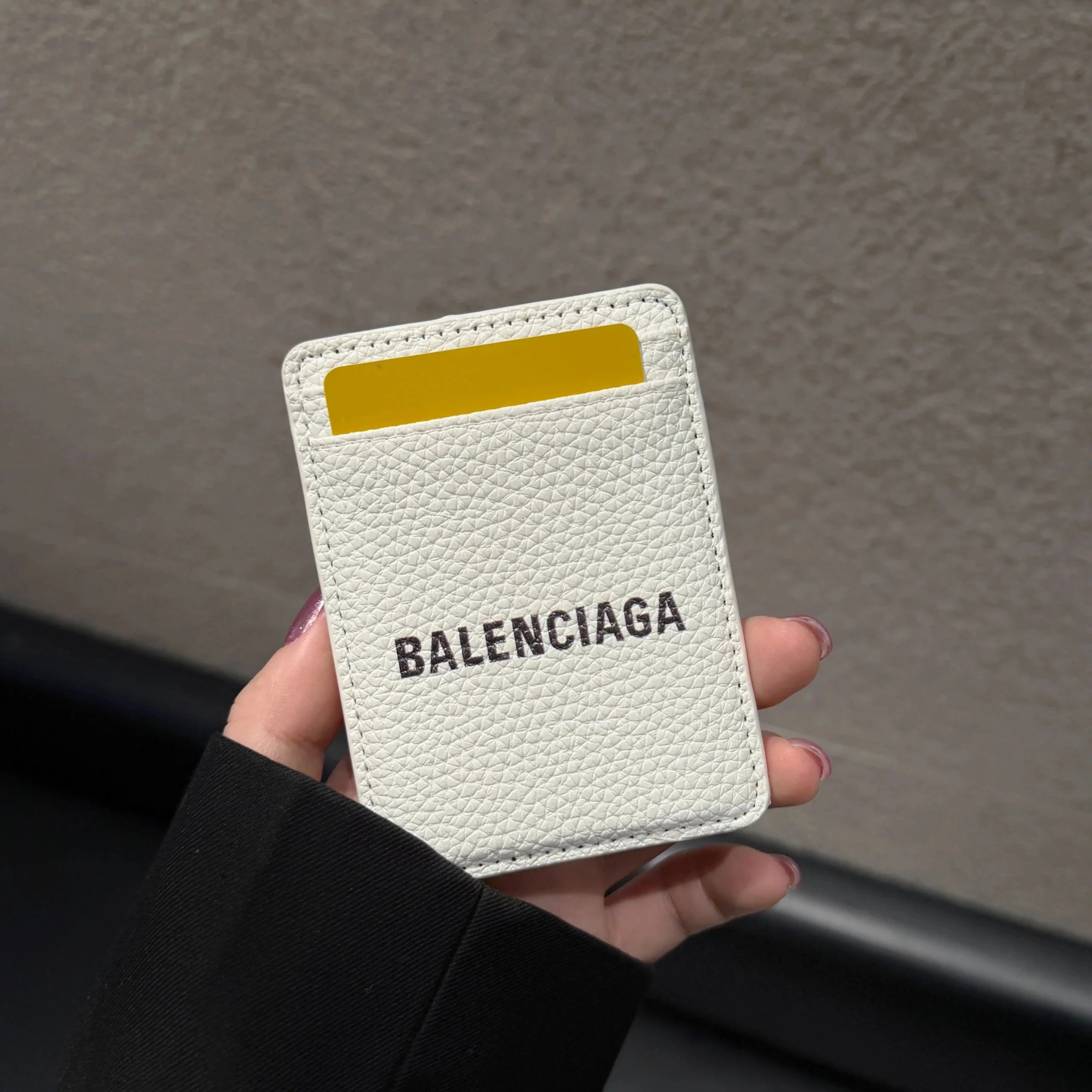 Balenciaga Magnetic Card Holder