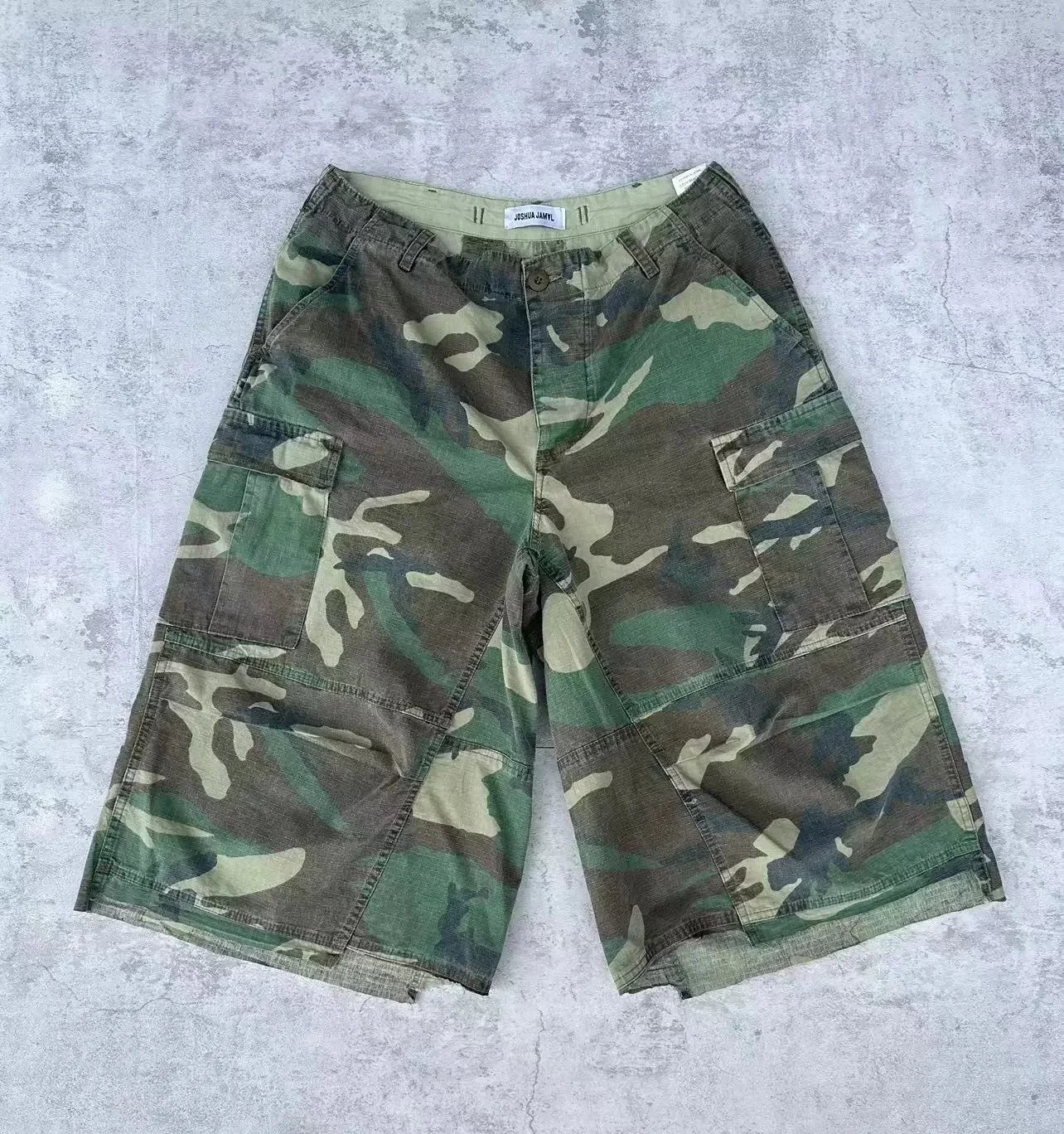 Jaded London Camo Cargo Jorts