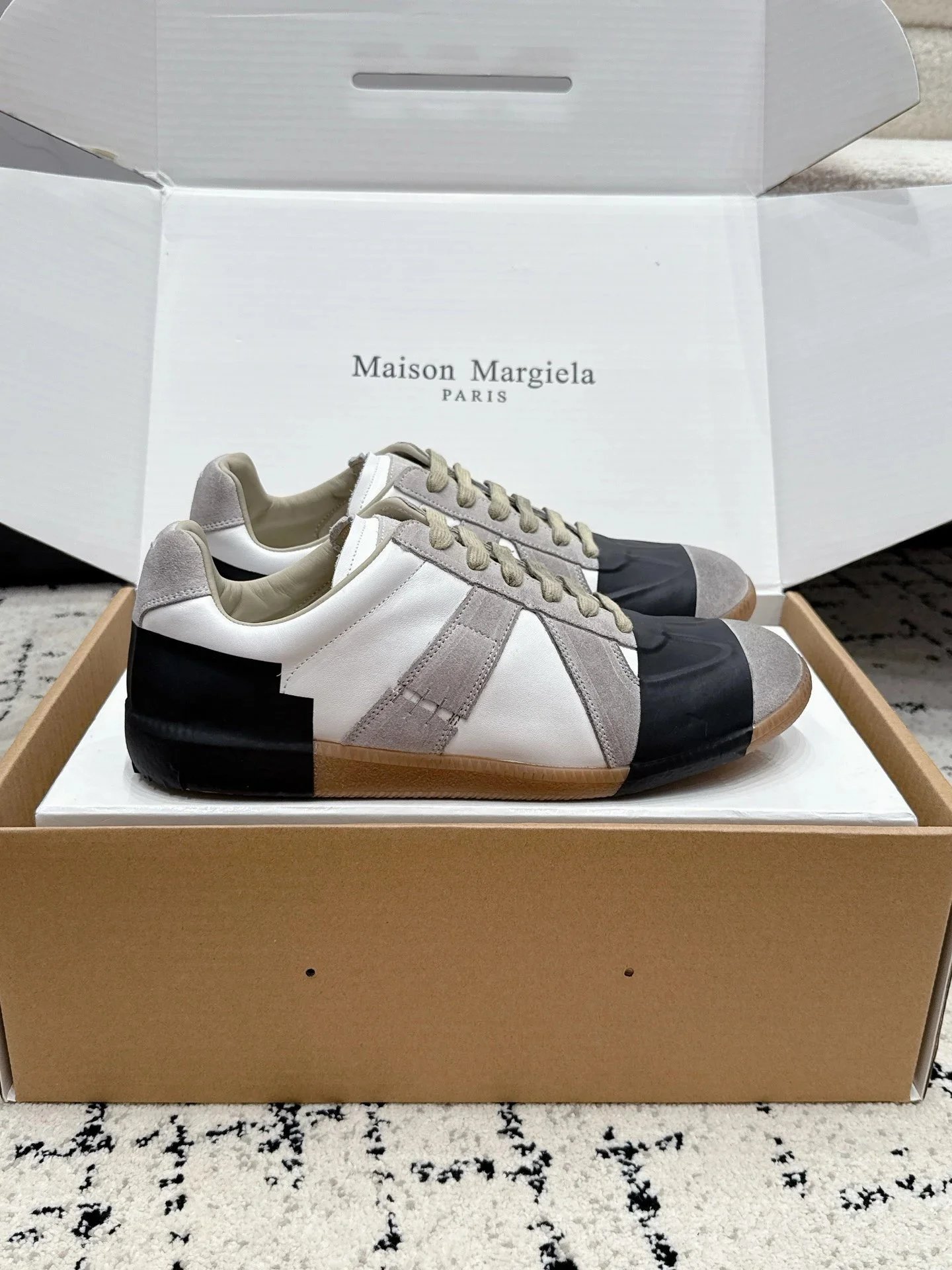 Maison Margiela Patchwork Replica Trainer Sneakers
