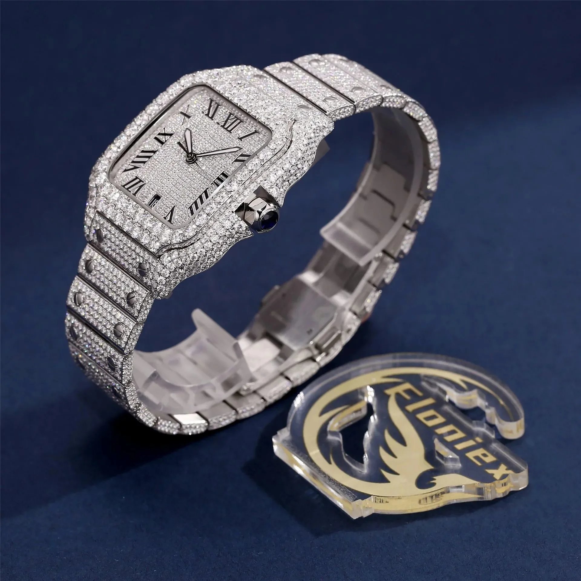 Cartier Santos Watch(Customized products are non-refundable and non-exchangeable)