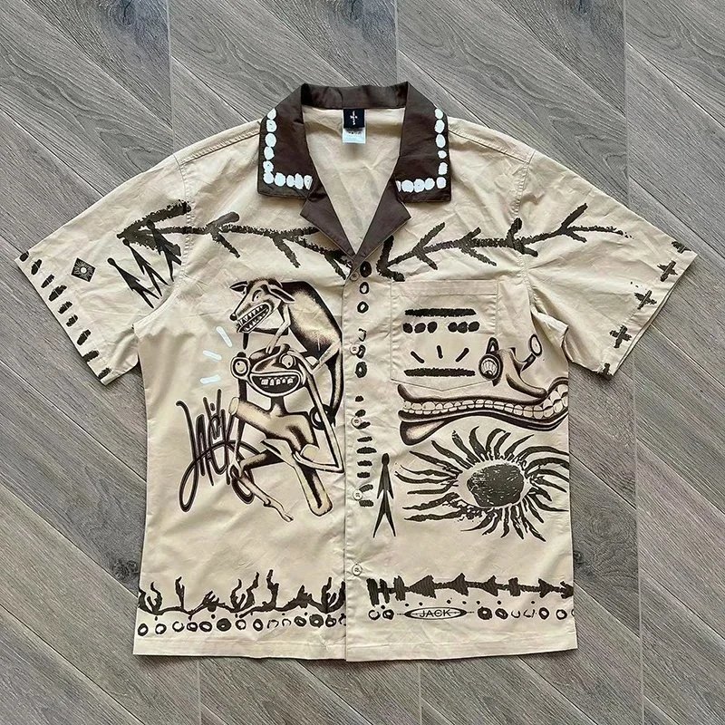 Travis Scott Cactus Jack Button up