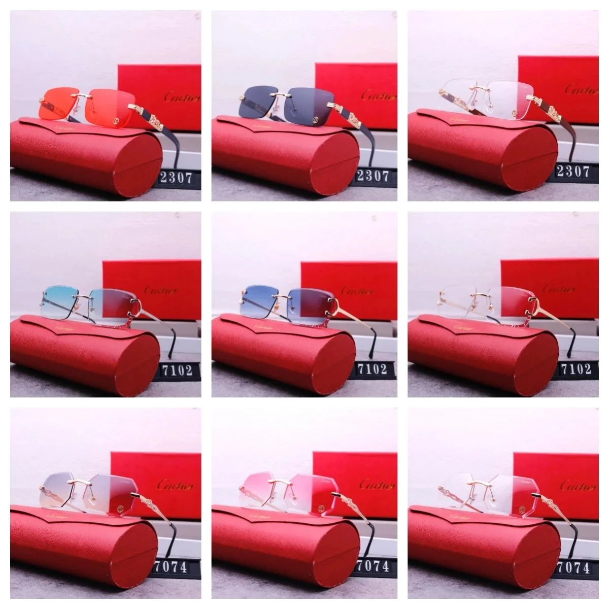 Cartier Rimless Sunglasses [40