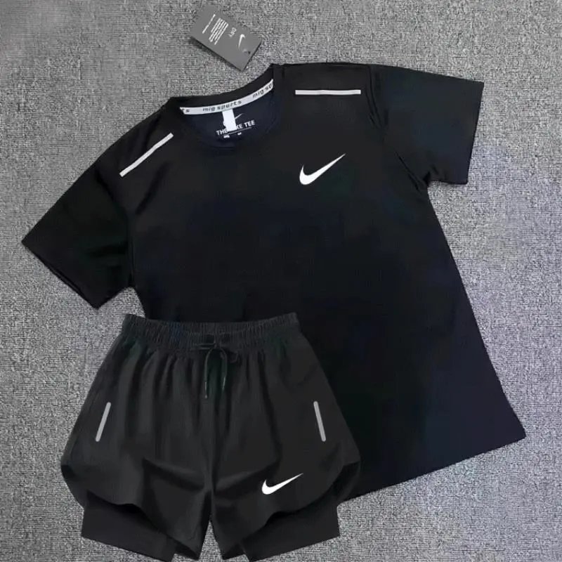 H-1 New Casual Sport Short Sleeve Set