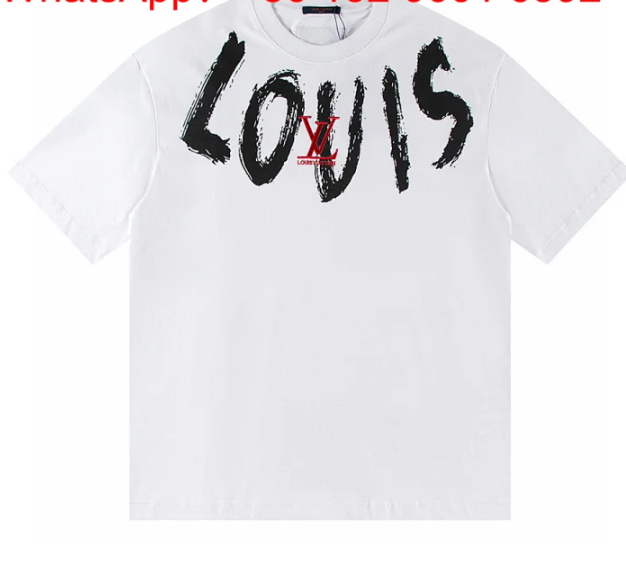 Louis Vuitton T-Shirts Short-Sleeve Graphic T-Shirt image 4