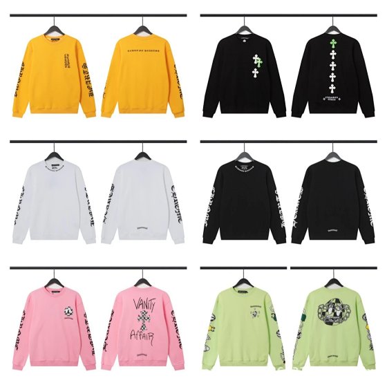 LJF52- Autumn/Winter New Cro Black Simple Letter Round Neck Hoodie for Men and Women on WhatsApp+86 13400682077 https://t.me/wer3697