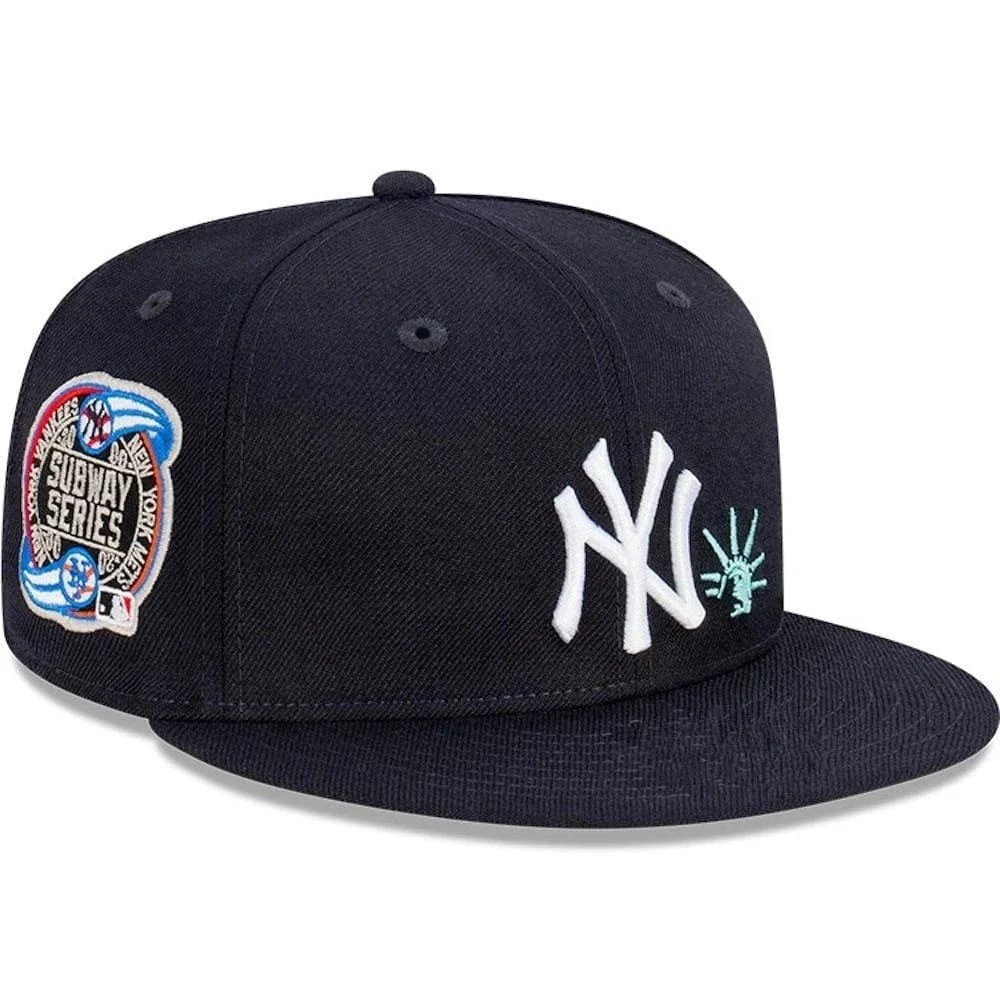 New Era Hats 9FIFTY Snapback York Yankees Baseball Cap image 14