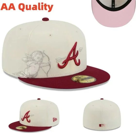 New Era Hats 59FIFTY Atlanta Braves fitted flat-brim cap — Figure 24