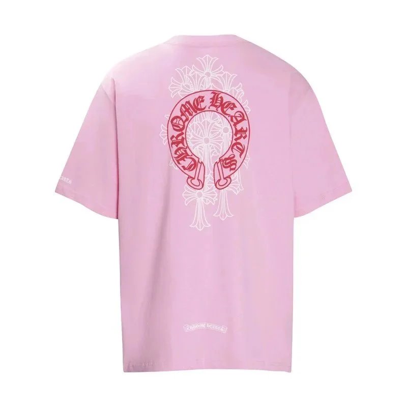 Chrome Hearts T-Shirts Short-Sleeve T-Shirt with Cross Graphic Print image 3