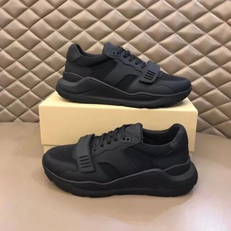 Burberry Sneakers Check-panel strap — Picture color 17