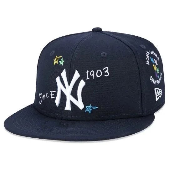 New Era Hats 9FIFTY Snapback York Yankees Baseball Cap image 11