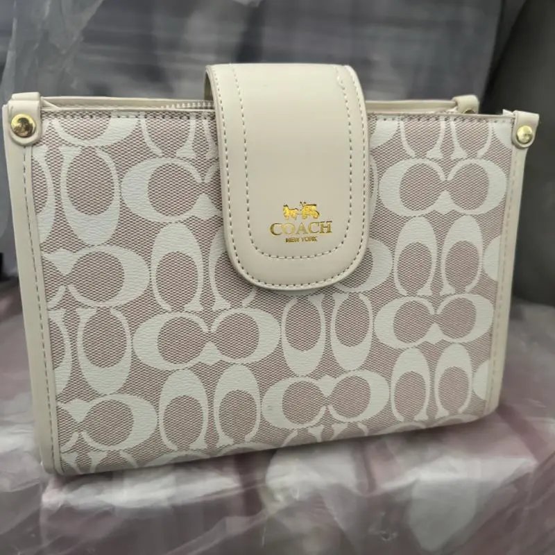 Coach Crossbody Bags Signature C Print Zip-Top Bag image 10