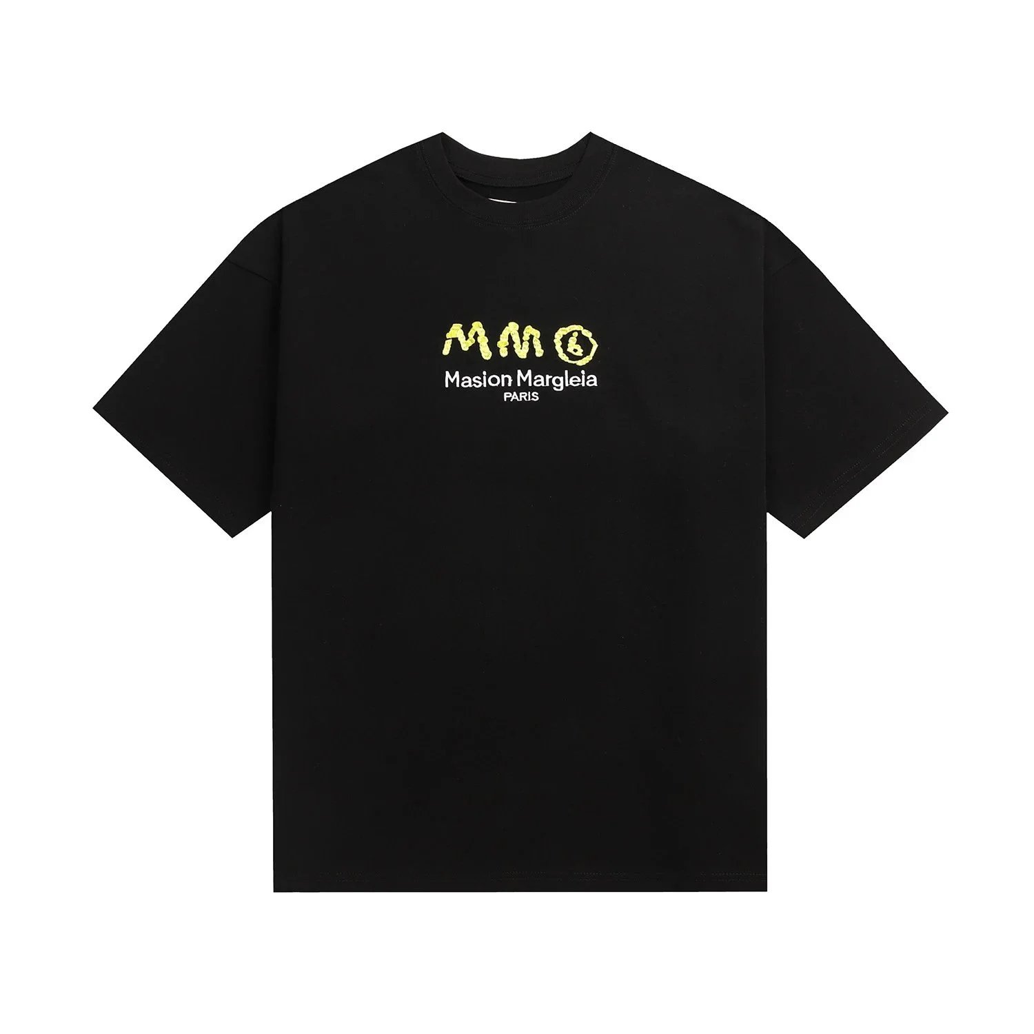 Maison Margiela T-Shirts Crew Neck Graphic — 612 black