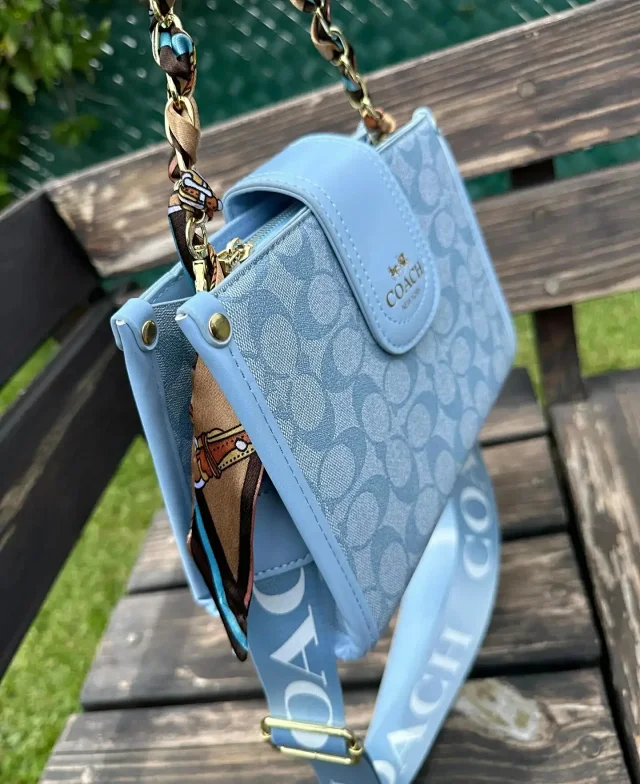 Coach Crossbody Bags Signature C Print Zip-Top Bag product detail image 9