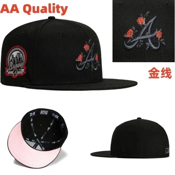 New Era Hats 59FIFTY Atlanta Braves fitted flat-brim cap — Figure 27