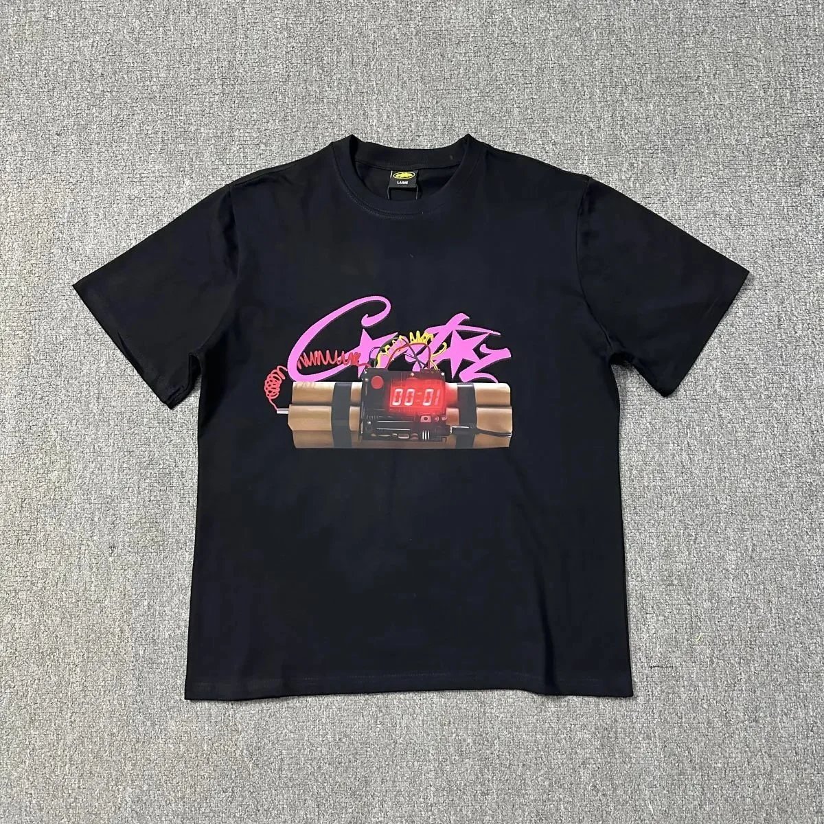 Corteiz T-Shirts Graphic Print — 3101 (black)