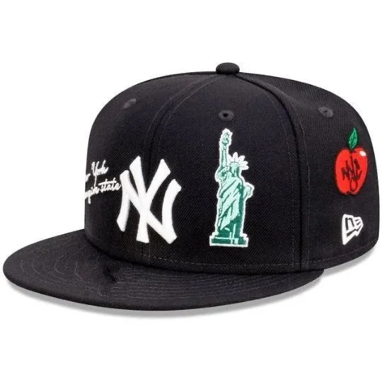 New Era Hats 9FIFTY Snapback York Yankees Baseball Cap image 12