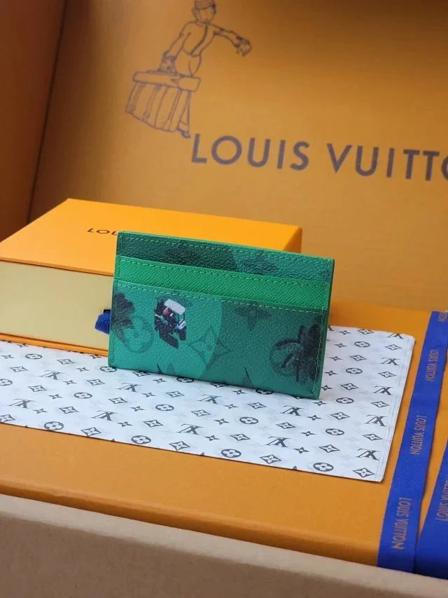 Louis Vuitton Wallets & Card Holders Ski Scene Monogram Wallet and Holder — 1