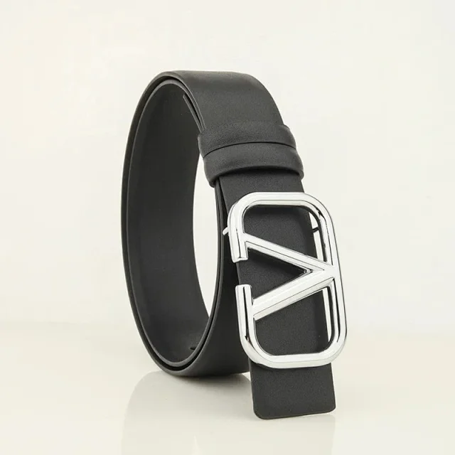 Valentino Belts V-logo buckle belt product detail image 5