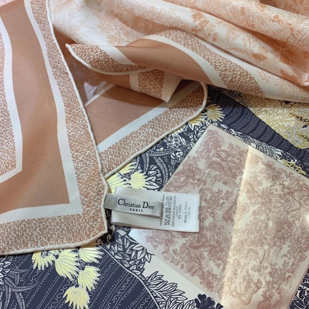 Dior Scarves D-Animal World square silk scarf image 14