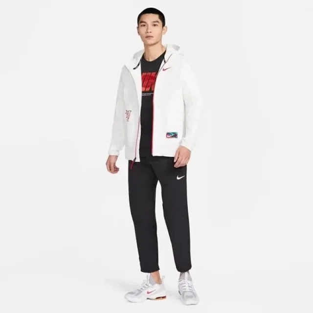Nike Jackets Full-Zip Hooded Windbreaker Jacket with Just Do It Graphic product detail image 9