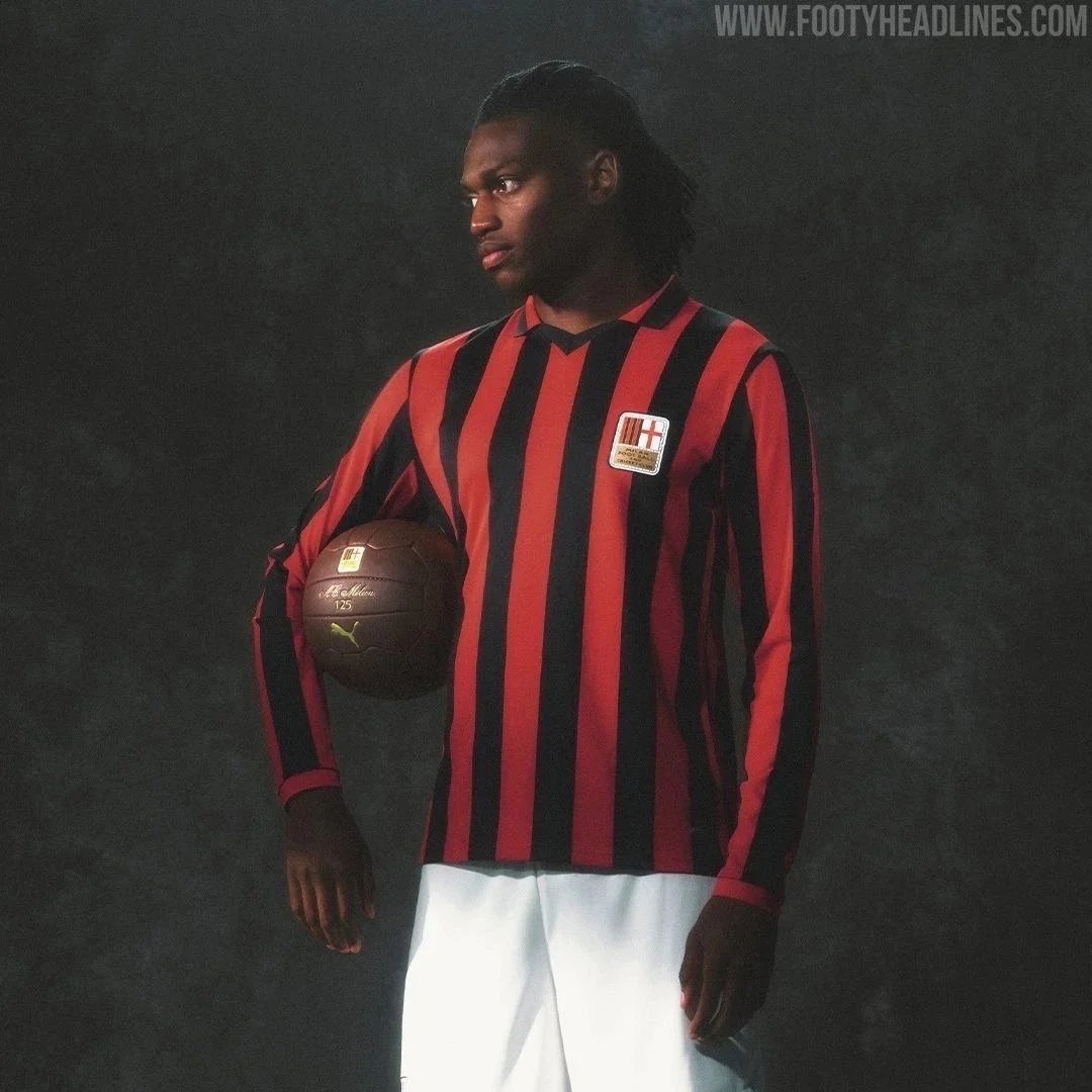 Adidas Football Jerseys Olympique de Marseille retro jersey designs — AC Milan red