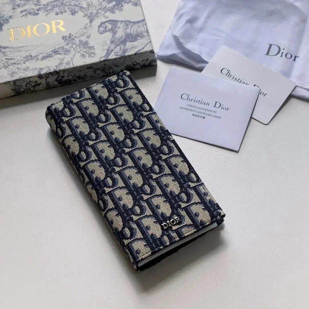 Dior Wallets & Card Holders Oblique canvas wallet image 4