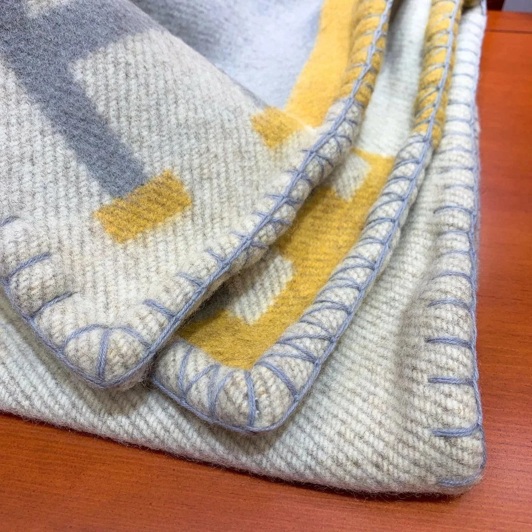 Hermès Uncategorized H Monogram Blanket image 7