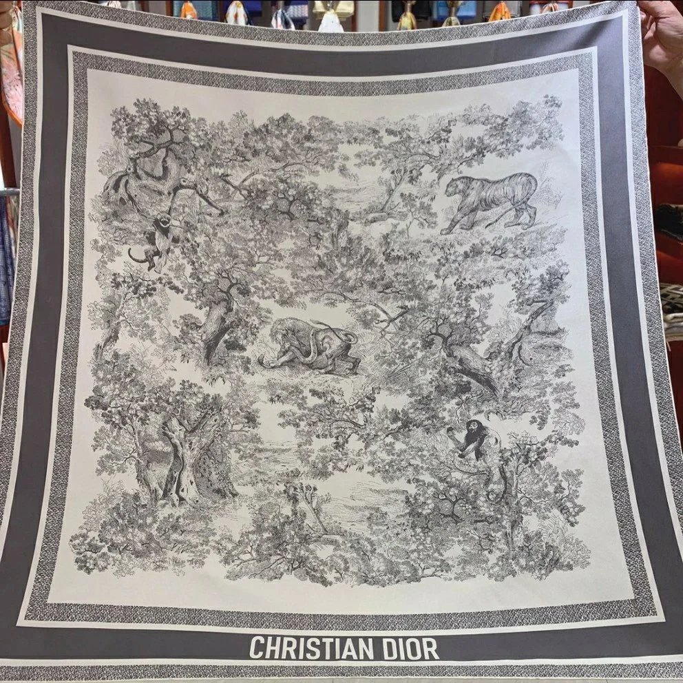 Dior Scarves D-Animal World square silk scarf — Item 3