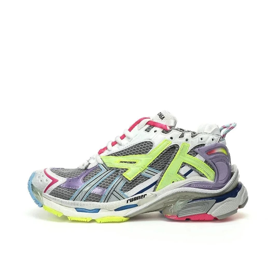 Balenciaga x Asics Runner Multicolor Running Shoes