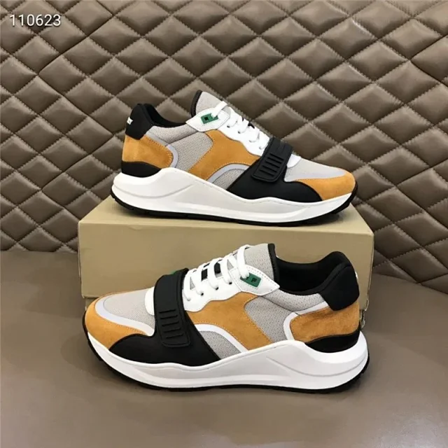 Burberry Sneakers Check-panel strap product detail image 7