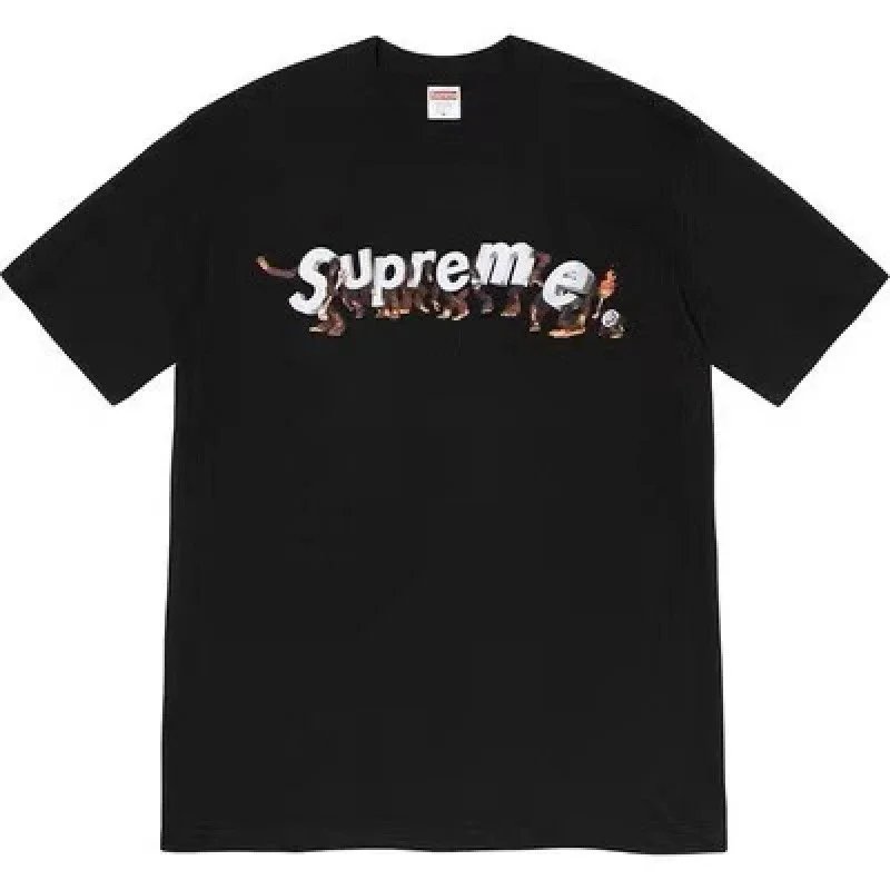 Supreme T-Shirts Box Logo Print — S015 Black
