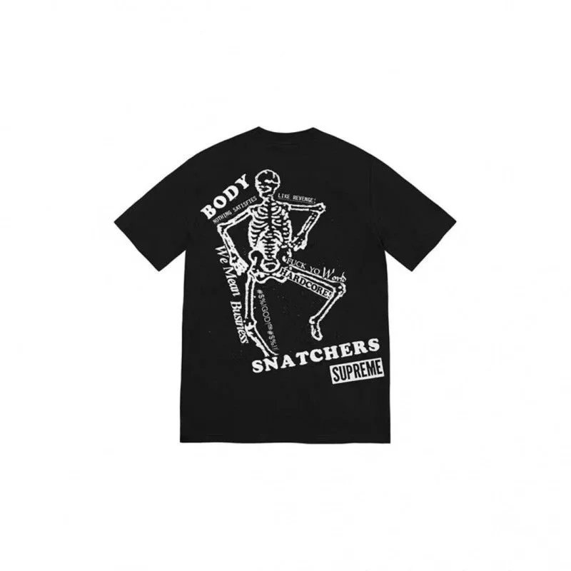 Supreme T-Shirts Box Logo Print — S018 Black