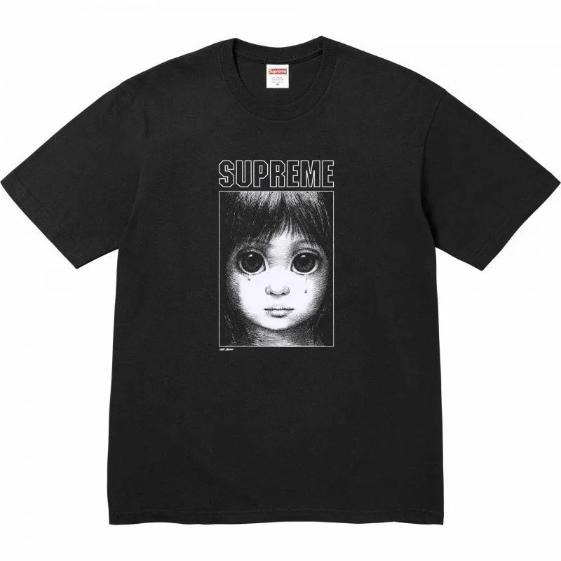 Supreme T-Shirts Box Logo Print — S003 Black