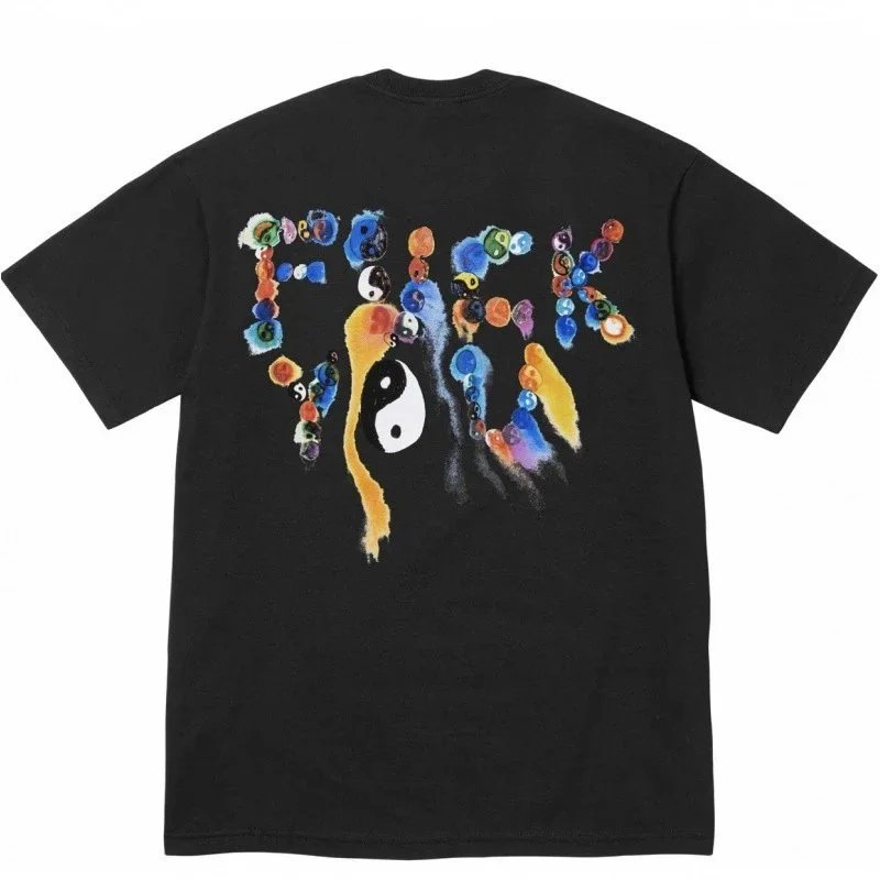 Supreme T-Shirts Box Logo Print — S007 Black