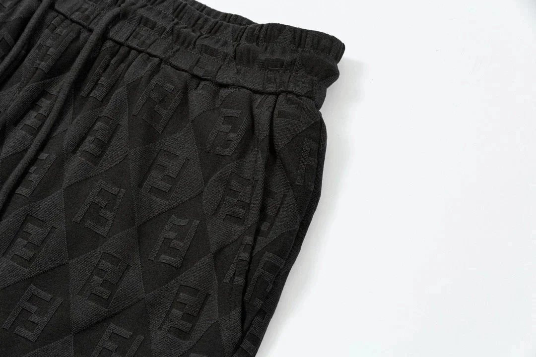 Fendi Shorts FF Jacquard Drawstring image 4