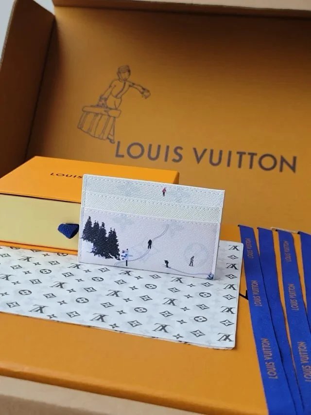 Louis Vuitton Wallets & Card Holders Ski Scene Monogram Wallet and Holder — 2