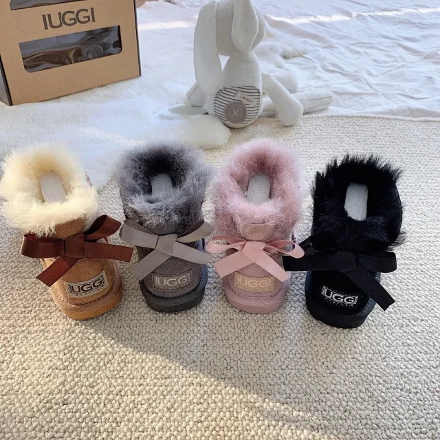 UGG Boots Bailey Bow fur-lined ankle product detail image 2