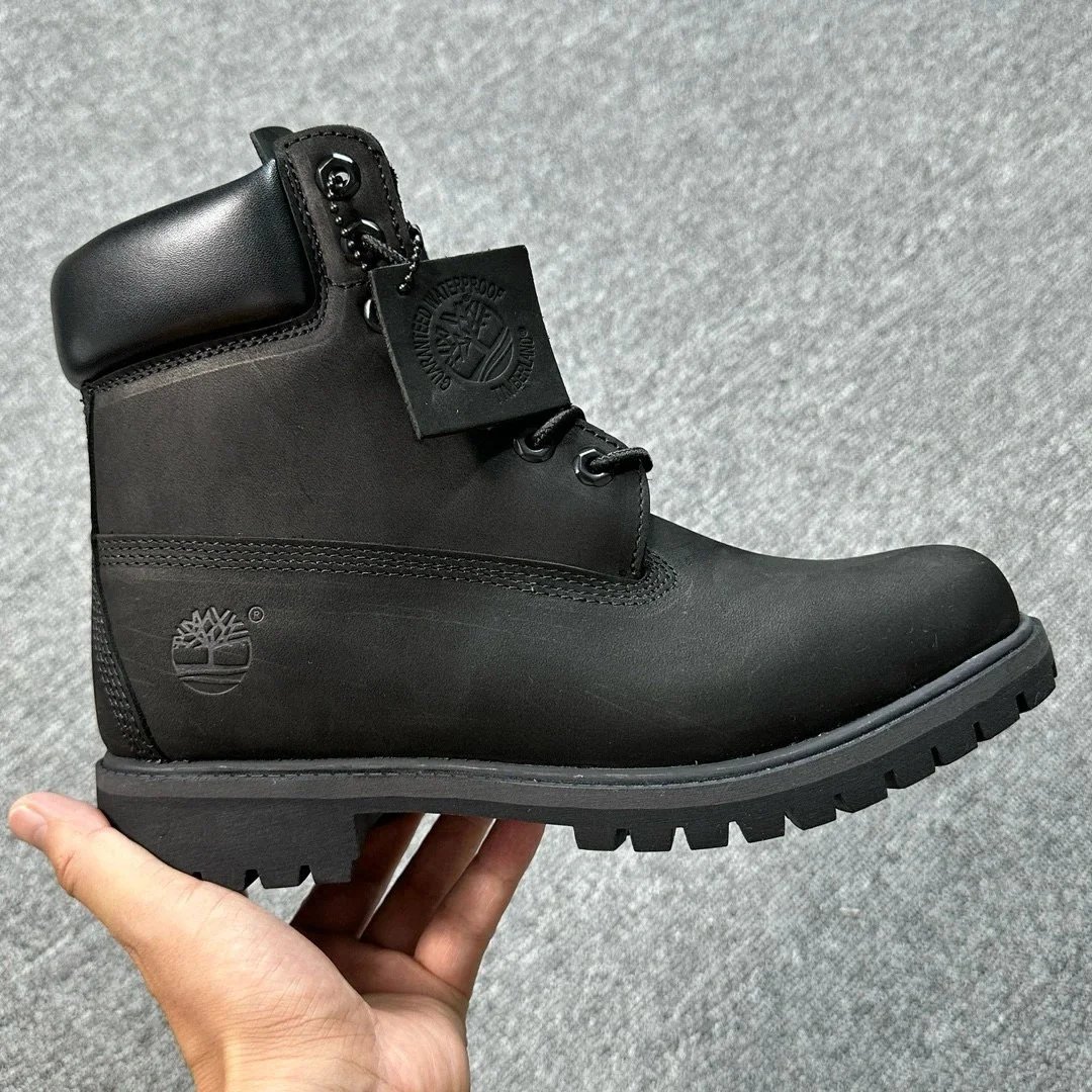 大黄靴黑色高帮