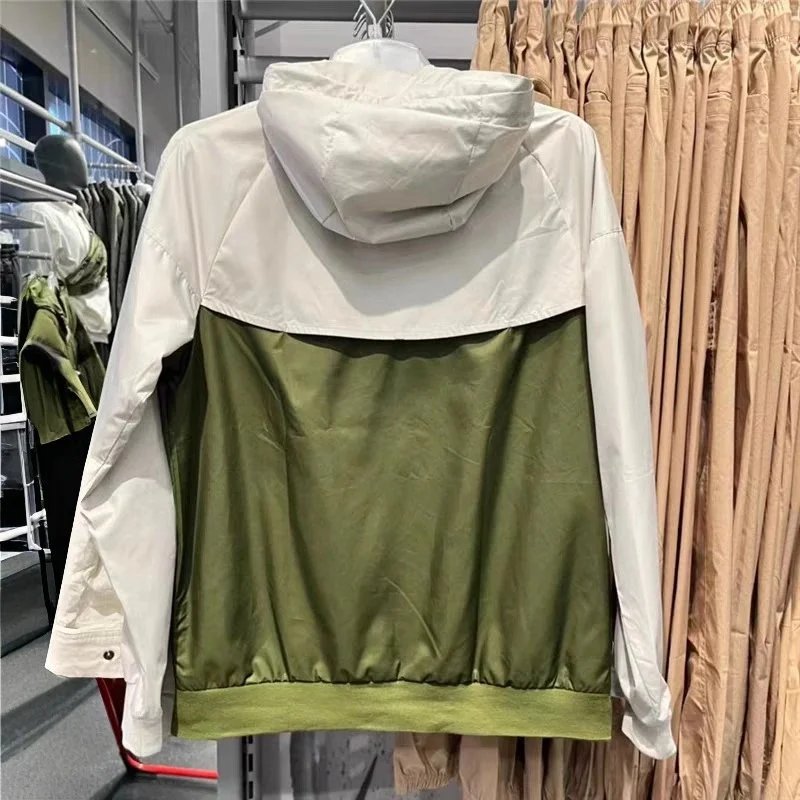 Nike Jackets Hooded color-block windbreaker image 2
