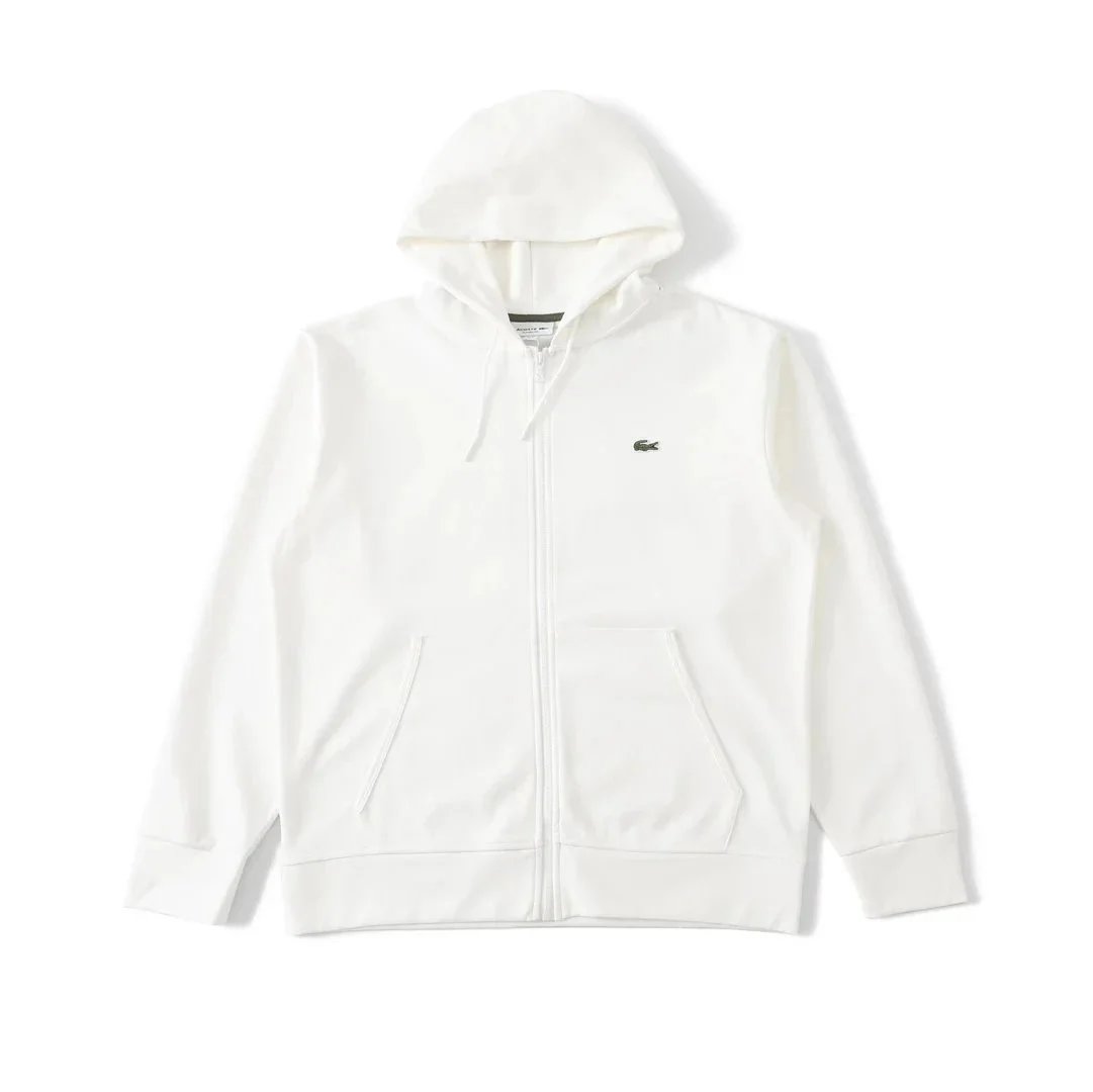 Lacoste Hoodies & Sweatshirts Zip-Up Hooded Sweatshirt with Crocodile Logo image 5
