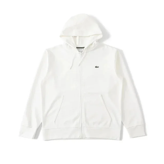 Lacoste Hoodies & Sweatshirts Zip-Up Hooded Sweatshirt with Crocodile Logo product detail image 5