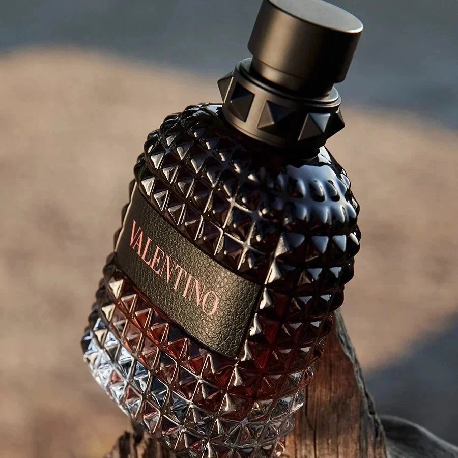 Valentino Perfume Studded Glass Bottle — Motorcycle Rider 100ml