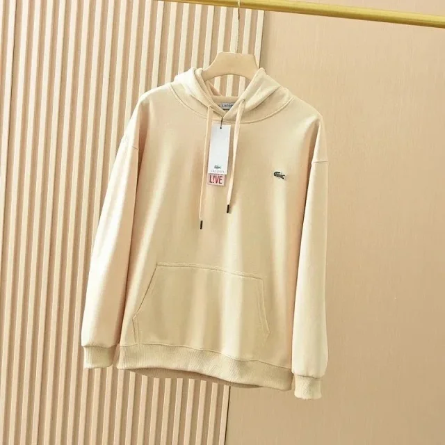 Lacoste Hoodies & Sweatshirts Crocodile Logo Pullover Hoodie product detail image 4