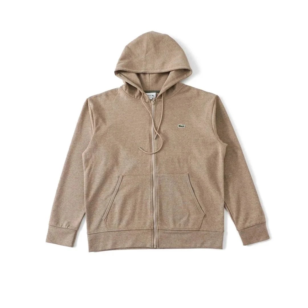 Lacoste Hoodies & Sweatshirts Zip-Up Hooded Sweatshirt with Crocodile Logo image 6