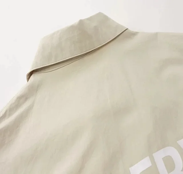 Gallery Dept. Jackets Logo-print zip-up coach jacket product detail image 6