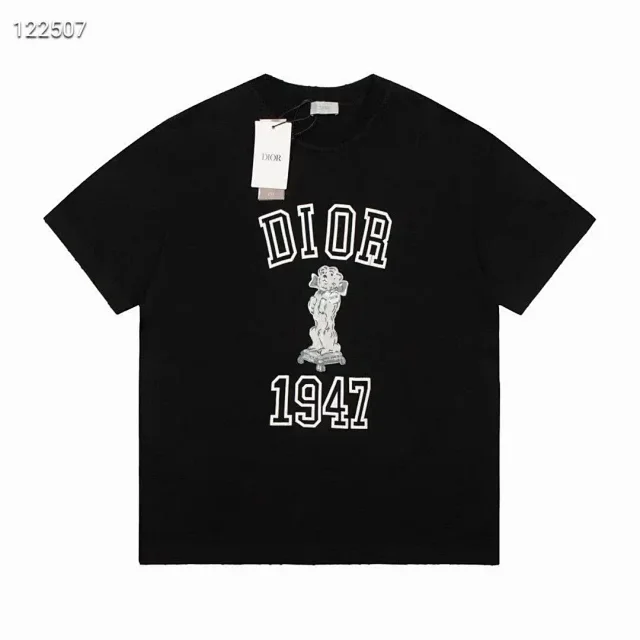 Dior T-Shirts 1947 Dog Print product detail image 5