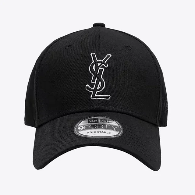 Saint Laurent Hats YSL Monogram Adjustable Baseball Cap product detail image 2