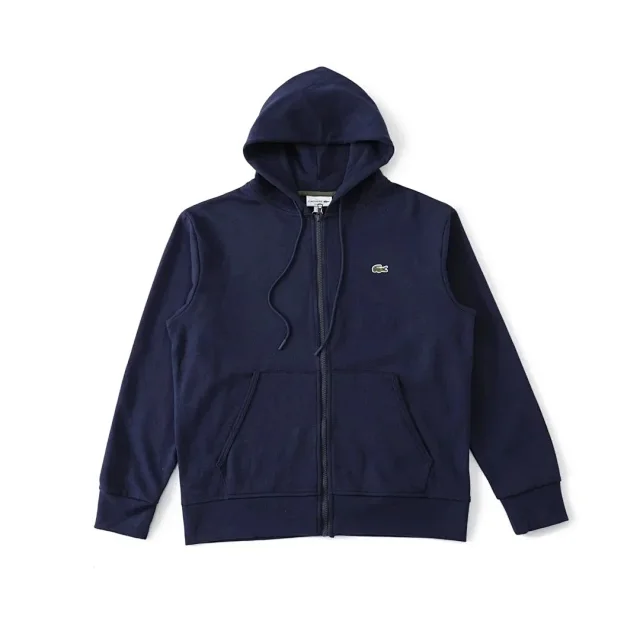 Lacoste Hoodies & Sweatshirts Zip-Up Hooded Sweatshirt with Crocodile Logo product detail image 8