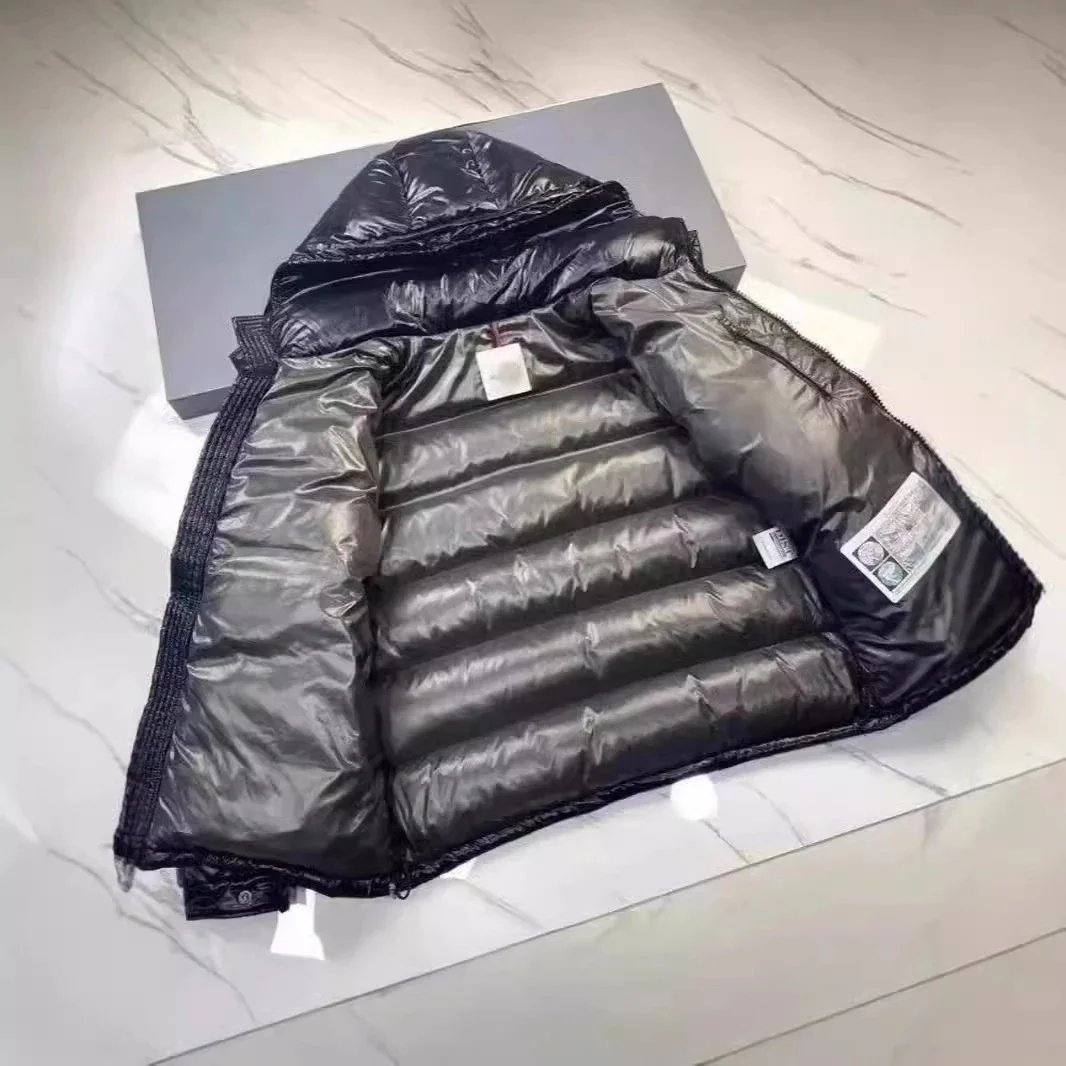 冬季黑色经典棉服舒适保暖防寒连帽厚 2