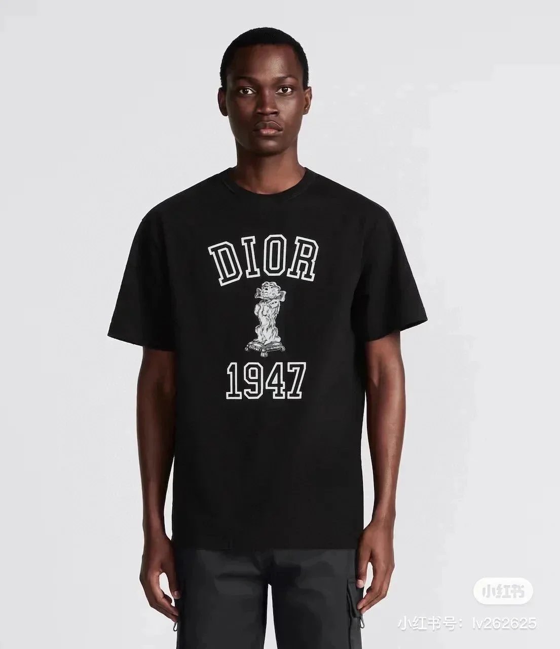 Dior T-Shirts 1947 Dog Print image 3